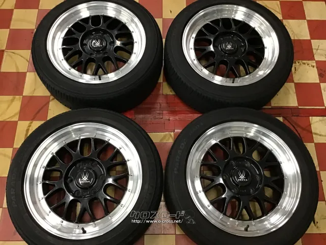 ホイール・タイヤ 18インチ中古MTH 4本set中古タイヤ J70