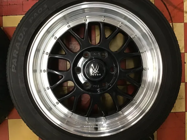 ホイール・タイヤ 18インチ中古MTH 4本set中古タイヤ J70