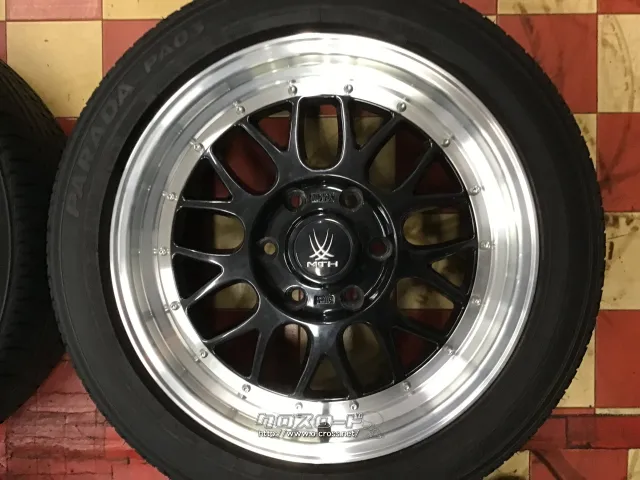 ホイール・タイヤ 18インチ中古MTH 4本set中古タイヤ J70