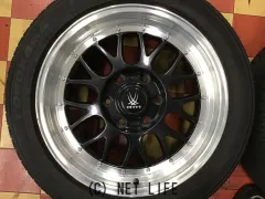 ホイール・タイヤ 18インチ中古MTH　4本set中古タイヤ　J70
