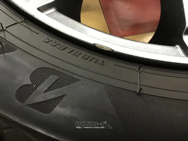 ホイール・タイヤ 14インチ中古シュナイダースタッグ4本set 中古ブリヂストンタイヤ4本×6分山