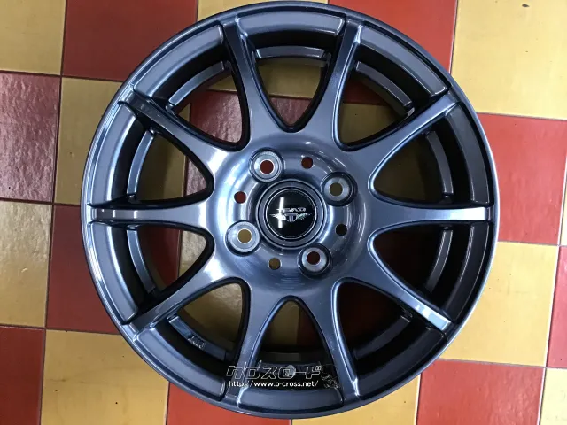 ホイール・タイヤ 14インチ新品WedsテッドHG(ガンメタ)4本set国産タイヤ