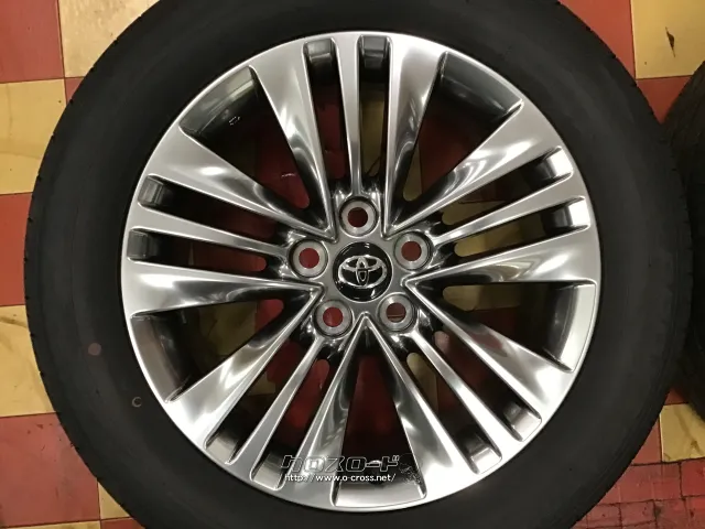 ホイール・タイヤ 18インチ【新車外し】40系アルファード純正4本set国産タイヤ J45