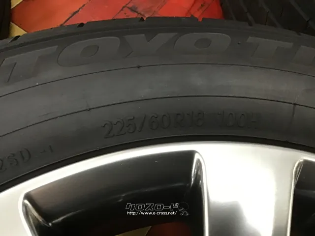 ホイール・タイヤ 18インチ【新車外し】40系アルファード純正4本set国産タイヤ J45