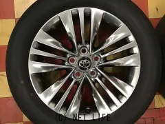 ホイール・タイヤ 18インチ【新車外し】40系アルファード純正４本set国産タイヤ　J45
