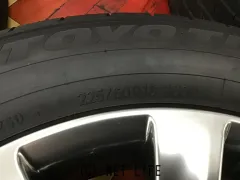 ホイール・タイヤ 18インチ【新車外し】40系アルファード純正４本set国産タイヤ　J45