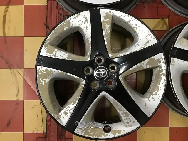 ホイール・17インチ中古50プリウス純正アルミ4本set J49・1.98万円