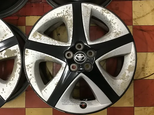 ホイール・17インチ中古50プリウス純正アルミ4本set J49・1.98万円