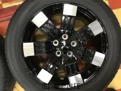 ホイール・タイヤ 18インチ中古美品デリカD:5純正アルミ4本set国産タイヤ　J48