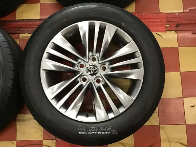 ホイール・タイヤ 18インチ【新車外し】40系アルファード純正4本set国産タイヤ J46