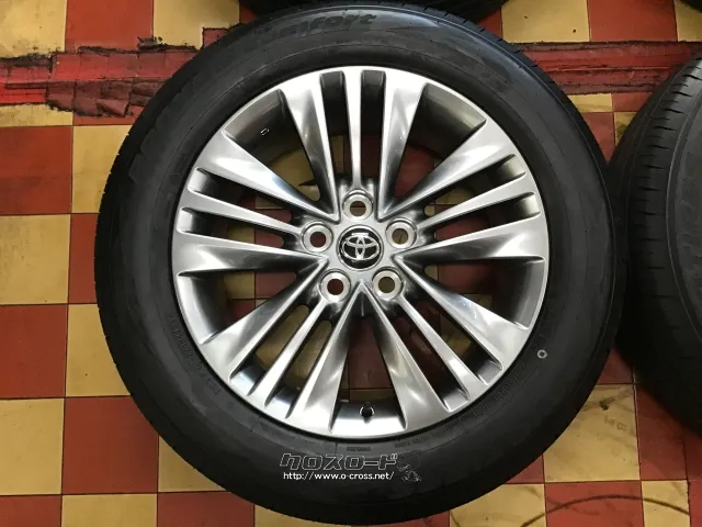 ホイール・タイヤ 18インチ【新車外し】40系アルファード純正4本set国産タイヤ J46