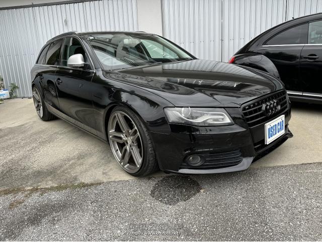アウディ A4アバント 1.8 TFSI・2009(H21)年式・ブラック・1800cc