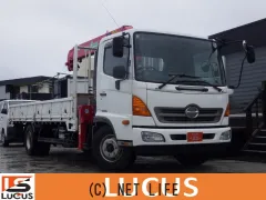 日野自動車 ヒノレンジャー 4段クレーン 増トン使用 積載6450kg・1999