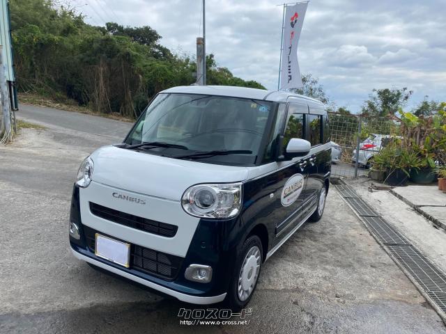 ダイハツ ムーヴキャンバス スマホ連携純正ナビ地デジ・2022(R4)年式