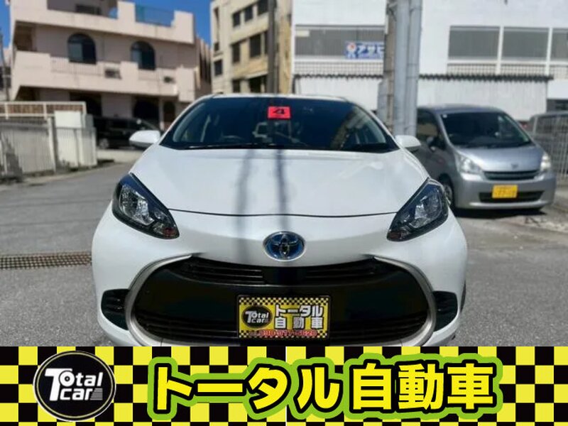 当店で展示しているすべての車両は、スタッフによる走行テスト済みの車両になります^^ トヨタ アクア