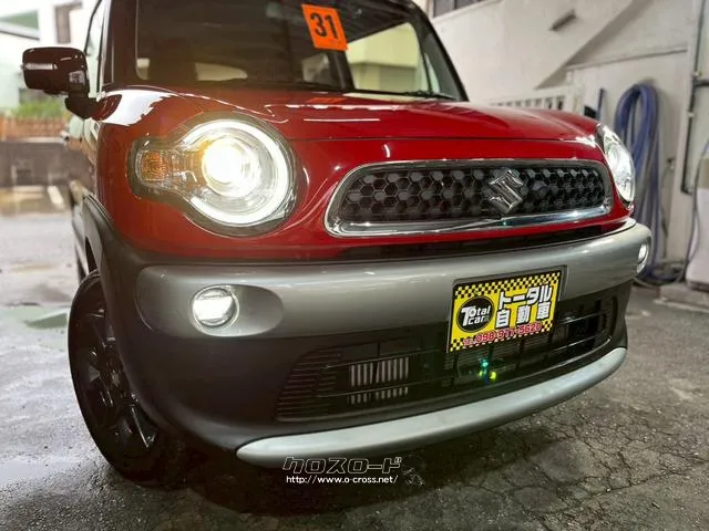 純正LEDヘッドライト、LEDフォグランプ完備^^ スズキ クロスビー