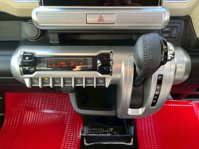 ・オートエアコン・・・温度設定のみでok!風量の調整は室内温度を感知して全自動です^^ スズキ クロスビー