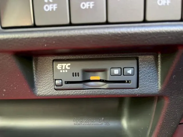 ビルトインETC完備^^高速道路の通行もスムーズです^^ スズキ クロスビー
