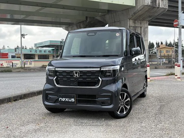 レンタアップ車徹底売り尽くしセール!ナビ・ETC・バックカメラ付で装備充実。愛車の買取査定、委託販売なども行ってます〜♪中古車買うなら西崎総合運動公園向かいのネクサスレンタカーへ。 ホンダ N-BOX