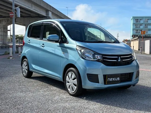 レンタアップ車徹底売り尽くしセール!ナビ・ETC・バックカメラ付で装備充実。愛車の買取査定、委託販売なども行ってます〜♪中古車買うなら西崎総合運動公園向かいのネクサスレンタカーへ。 三菱 eKワゴン