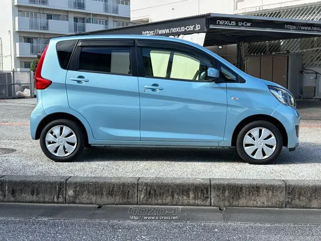 レンタアップ車徹底売り尽くしセール!ナビ・ETC・バックカメラ付で装備充実。愛車の買取査定、委託販売なども行ってます〜♪中古車買うなら西崎総合運動公園向かいのネクサスレンタカーへ。 三菱 eKワゴン