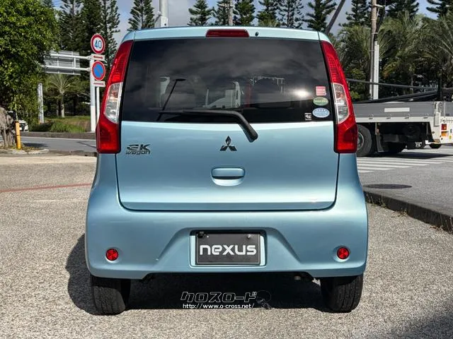 レンタアップ車徹底売り尽くしセール!ナビ・ETC・バックカメラ付で装備充実。愛車の買取査定、委託販売なども行ってます〜♪中古車買うなら西崎総合運動公園向かいのネクサスレンタカーへ。 三菱 eKワゴン