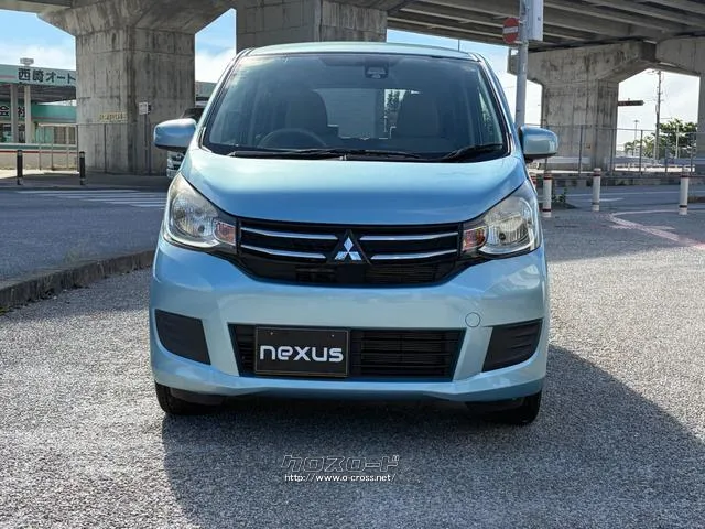 レンタアップ車徹底売り尽くしセール!ナビ・ETC・バックカメラ付で装備充実。愛車の買取査定、委託販売なども行ってます〜♪中古車買うなら西崎総合運動公園向かいのネクサスレンタカーへ。 三菱 eKワゴン