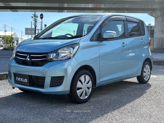 レンタアップ車徹底売り尽くしセール!ナビ・ETC・バックカメラ付で装備充実。愛車の買取査定、委託販売なども行ってます〜♪中古車買うなら西崎総合運動公園向かいのネクサスレンタカーへ。 三菱 eKワゴン