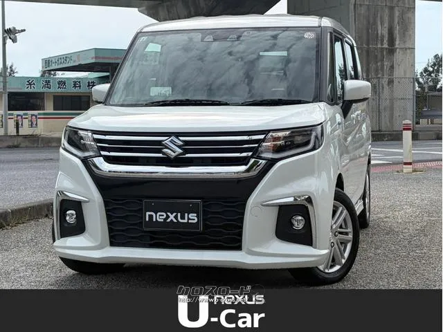 全軽自動車に撥水ボディコーティング無料(5年耐用) 中古車探しならネクサスへ!下取査定・委託販売等も行っております。 スズキ ソリオ