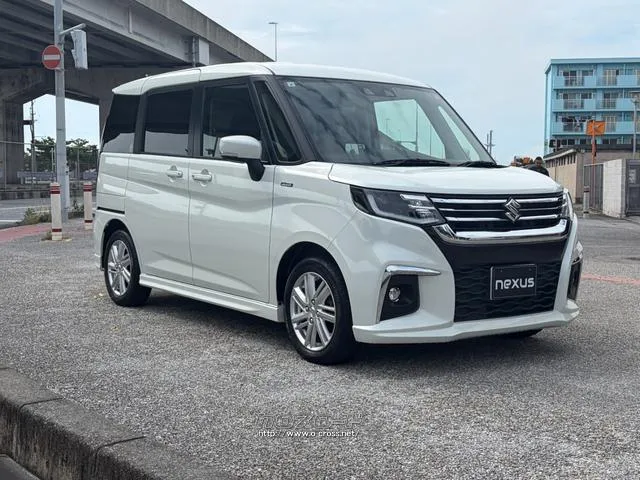 レンタアップ車徹底売り尽くしセール!ナビ・ETC・バックカメラ付で装備充実。愛車の買取査定、委託販売なども行ってます〜♪中古車買うなら西崎総合運動公園向かいのネクサスレンタカーへ。 スズキ ソリオ