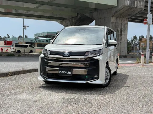 レンタアップ車徹底売り尽くしセール!ナビ・ETC・バックカメラ付で装備充実。愛車の買取査定、委託販売なども行ってます〜♪中古車買うなら西崎総合運動公園向かいのネクサスレンタカーへ。 トヨタ ノア