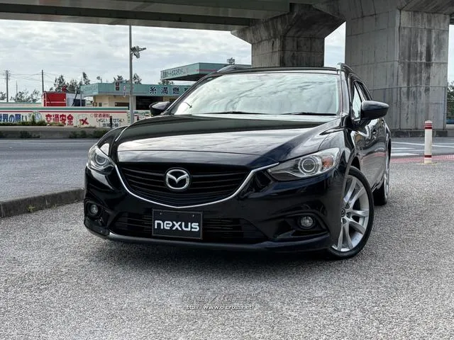 レンタアップ車徹底売り尽くしセール!ナビ・ETC・バックカメラ付で装備充実。愛車の買取査定、委託販売なども行ってます〜♪中古車買うなら西崎総合運動公園向かいのネクサスレンタカーへ。 マツダ アテンザワゴン