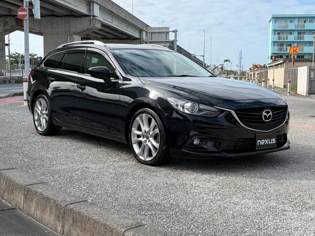 レンタアップ車徹底売り尽くしセール!ナビ・ETC・バックカメラ付で装備充実。愛車の買取査定、委託販売なども行ってます〜♪中古車買うなら西崎総合運動公園向かいのネクサスレンタカーへ。 マツダ アテンザワゴン