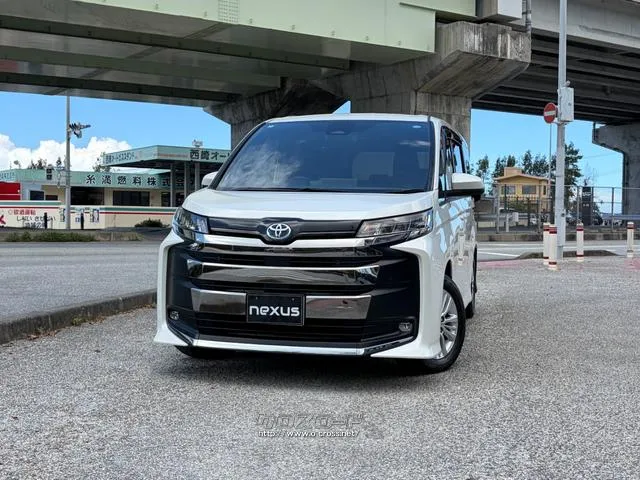 レンタアップ車徹底売り尽くしセール!ナビ・ETC・バックカメラ付で装備充実。愛車の買取査定、委託販売なども行ってます〜♪中古車買うなら西崎総合運動公園向かいのネクサスレンタカーへ。 トヨタ ノア