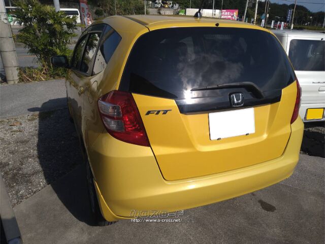 ホンダ フィット・2010(H22)年式・プレミアムイエロー・パール・1300cc 
