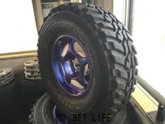 ホイール・タイヤ ジムニー用マッドタイヤ、アルミセット