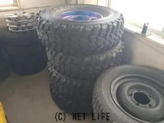 ホイール・タイヤ ジムニー用マッドタイヤ、アルミセット