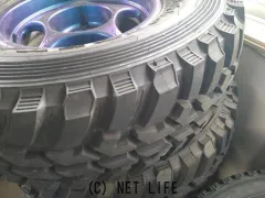 ホイール・タイヤ ジムニー用マッドタイヤ、アルミセット