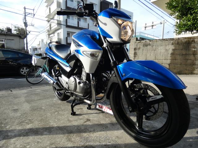 スズキ GSR250 (JBK-GJ55D)・青/白・250cc・バイクショップYK・23,800