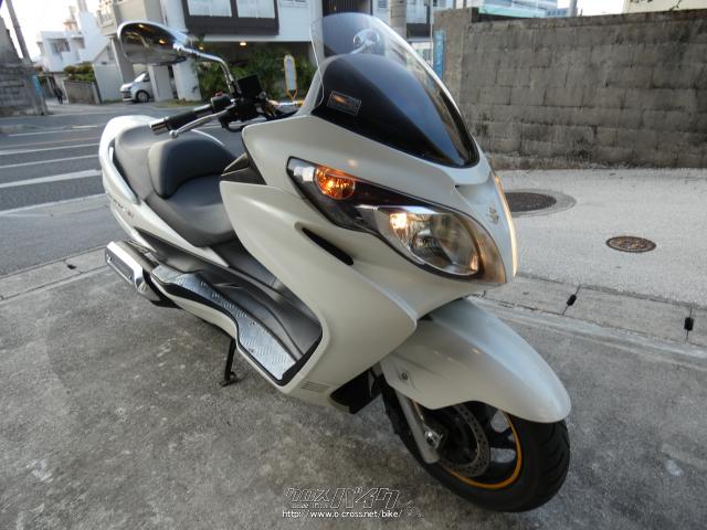 スズキ スカイウェイブ250 タイプS (BA-CJ44A)・白・250cc・バイク