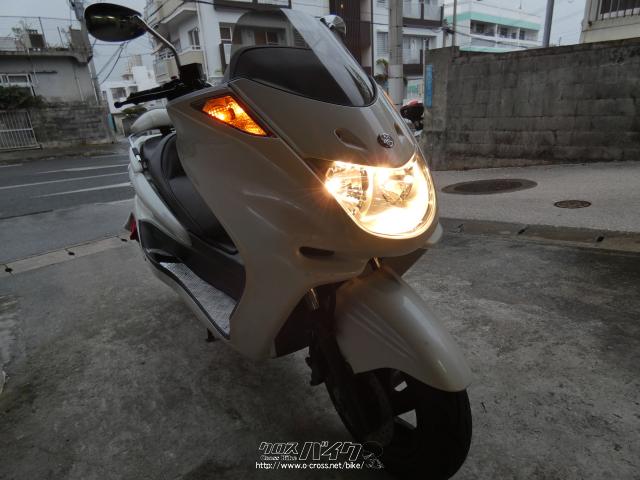 ヤマハ マジェスティ250 5連メーターSG03J最終型(黒エンジン)・白