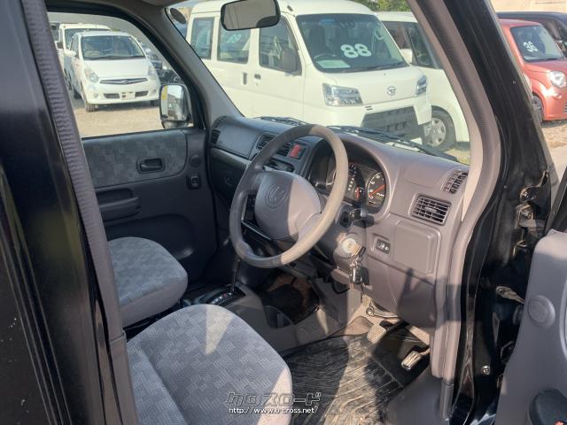 ホンダ バモス Mターボ ☆本土仕入れ車両☆4ATターボ ☆人気のブラック
