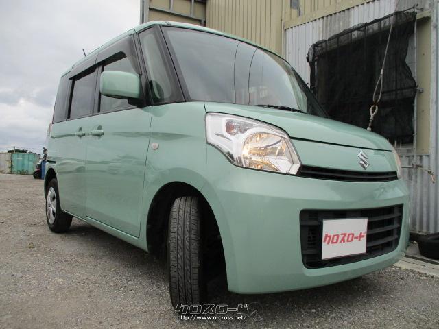 スズキ スペーシア X・2015(H27)年式・黄緑・660cc・徳自動車工業・14
