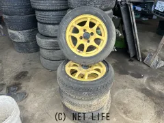 ホイール・タイヤ エンケイ13インチ2本14インチ2本計4本セット！