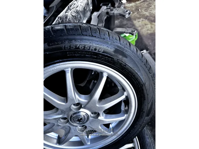 ホイール・タイヤ 14インチタイヤホイル4本セット!