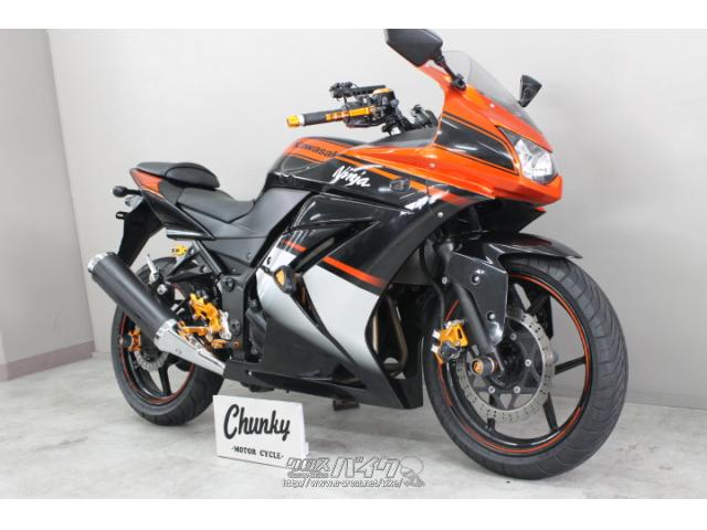 カワサキninja250オレンジ/ブラック Ninja 250スペシャル・エディションがカラー&グラフィック変更で2014年