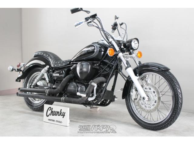 ヤマハ ドラッグスター250・ブラック・250cc・Chunky・12,195km (2022
