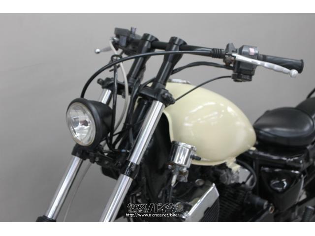 ヤマハ ビラーゴ250・クリーム・250cc・Chunky・減算車(メーター交換の