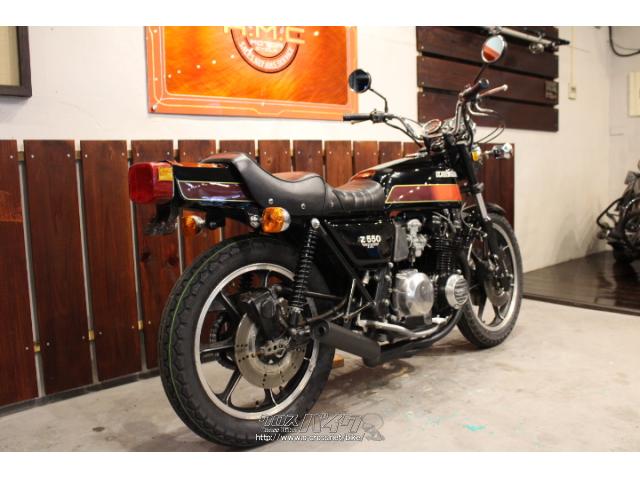 バイクフレーム ブラック KZ500B カワサキ KZ 500・1980(S55)初度登録(届出)年・ブラックII・500cc