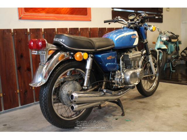 スズキ GT380・1973(S48)初度登録(届出)年・ブルーII・380cc・株式会社